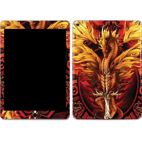 Fire Dragon by Ruth Thompson iPad Skins